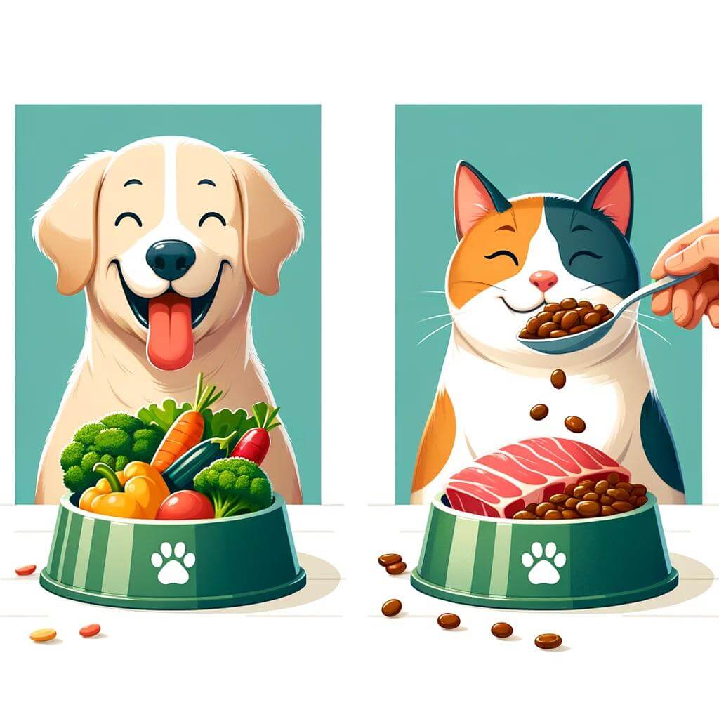 Dietas Veganas para Perros y Gatos